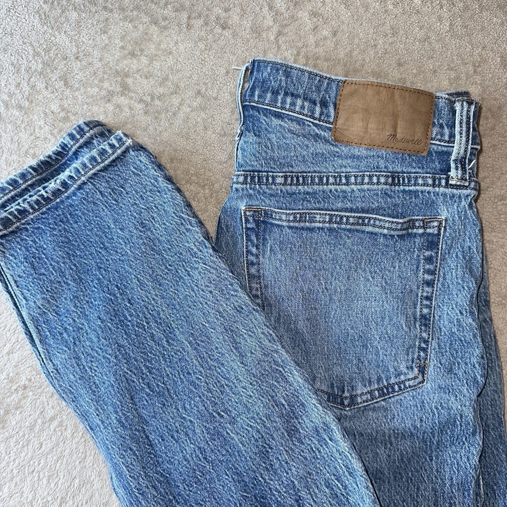 Madewell Mens Relaxed Taper Jeans 31x32 Blue Light Med Wash Denim CKP467573763